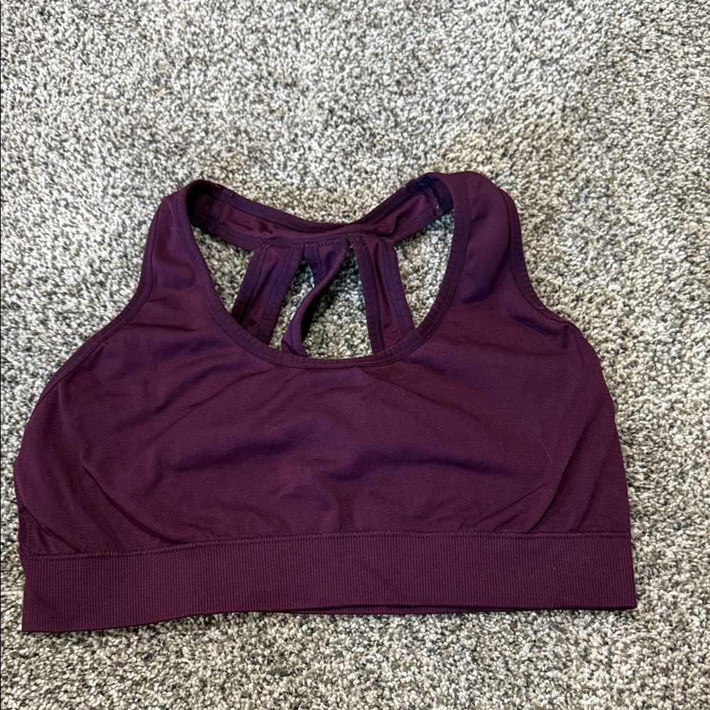 Stylish Maroon Sports Bra
